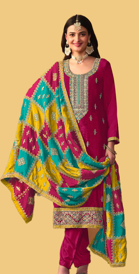 trendy silk suit ideas (3)