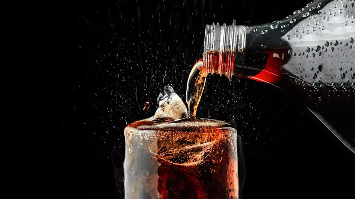 Cold Drink and Baking Powder