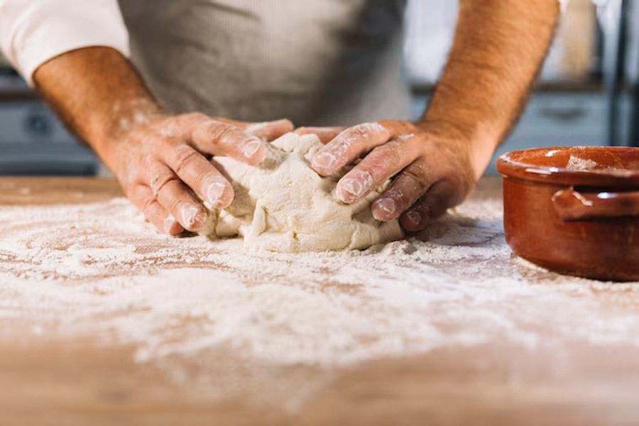how do you soften tough dough