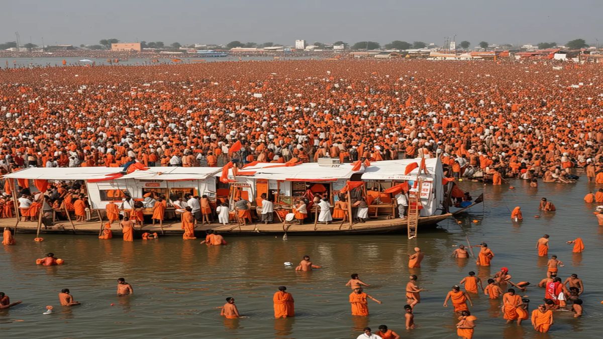 kaha lag rha hai 2025 mein maha kumbh