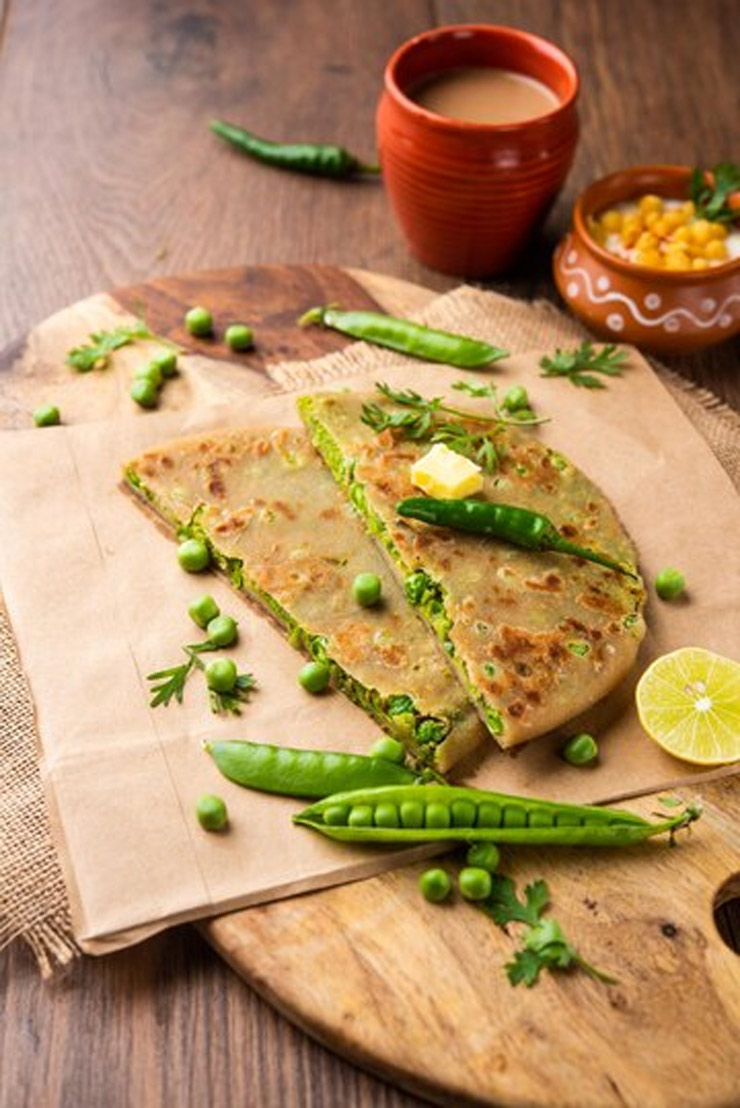 mix veg paratha
