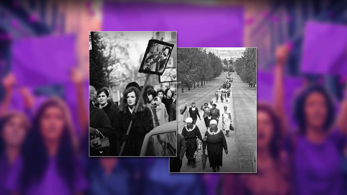 women proteest in world