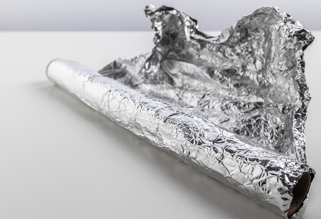 Aluminum foil in laundry