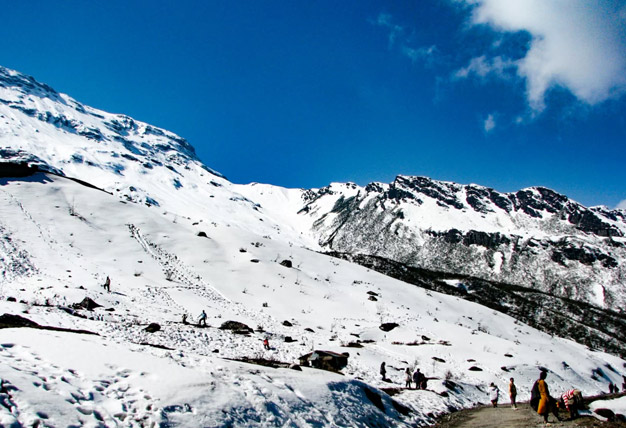 Snowfall Places North East India
