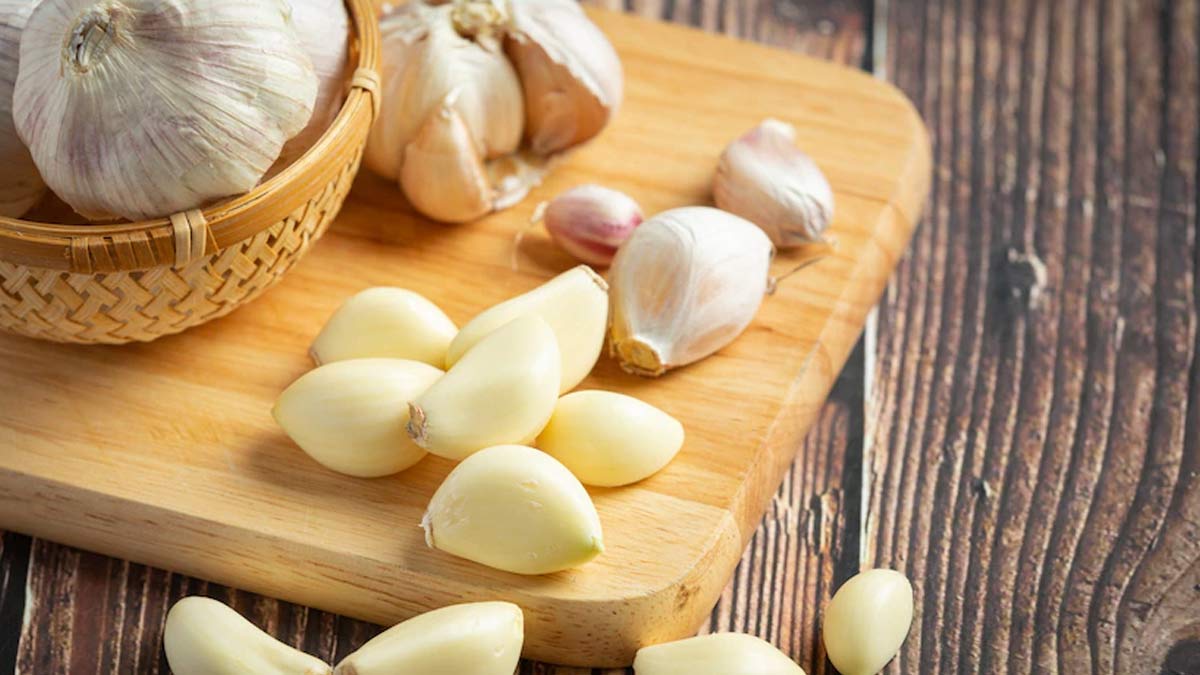 garlic solution will work