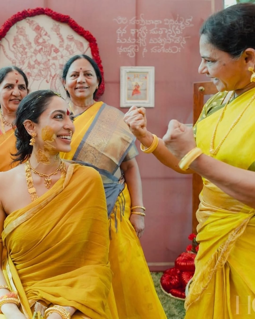 Shobhita-Dhulipala-Haldi-ceremony