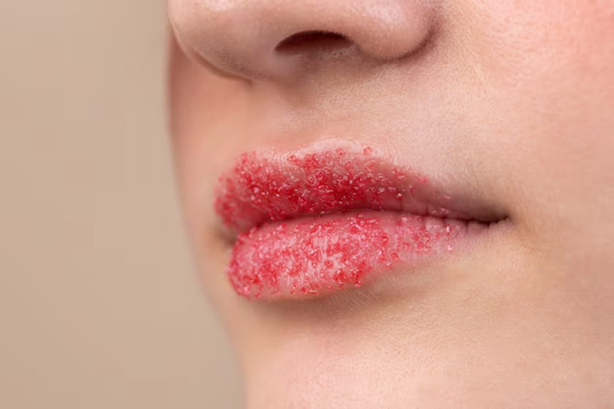 Chapped Lips in winter