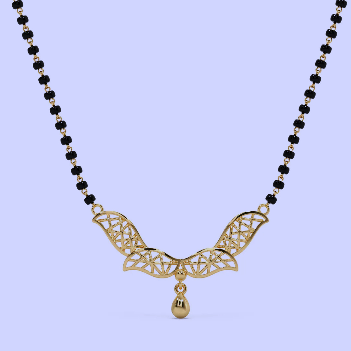 Leaf designs mangalsutra