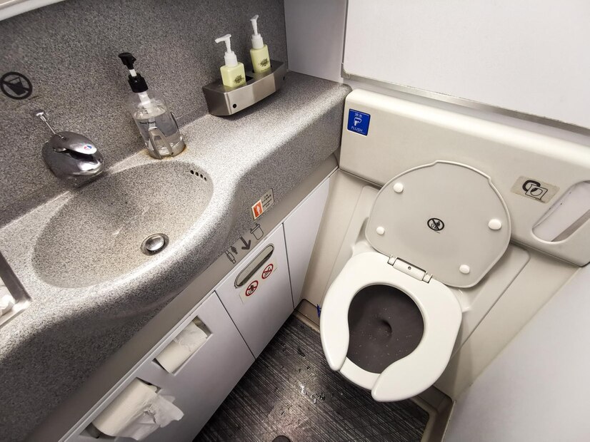 airplane toilet rule