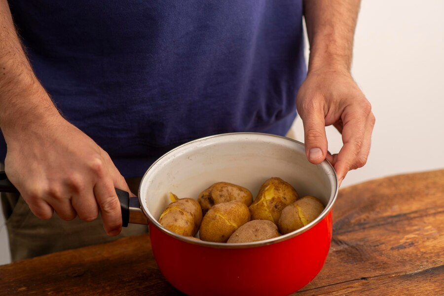 boil potato