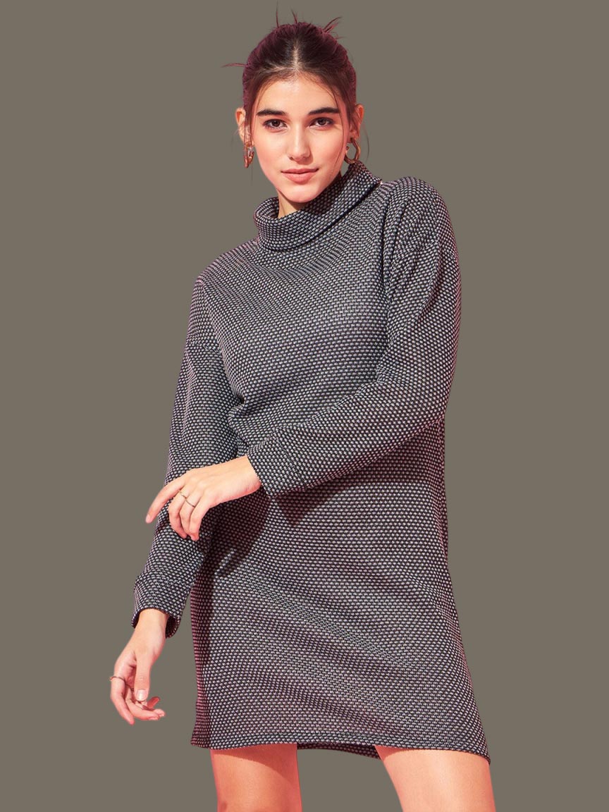 woolen short dress (2)