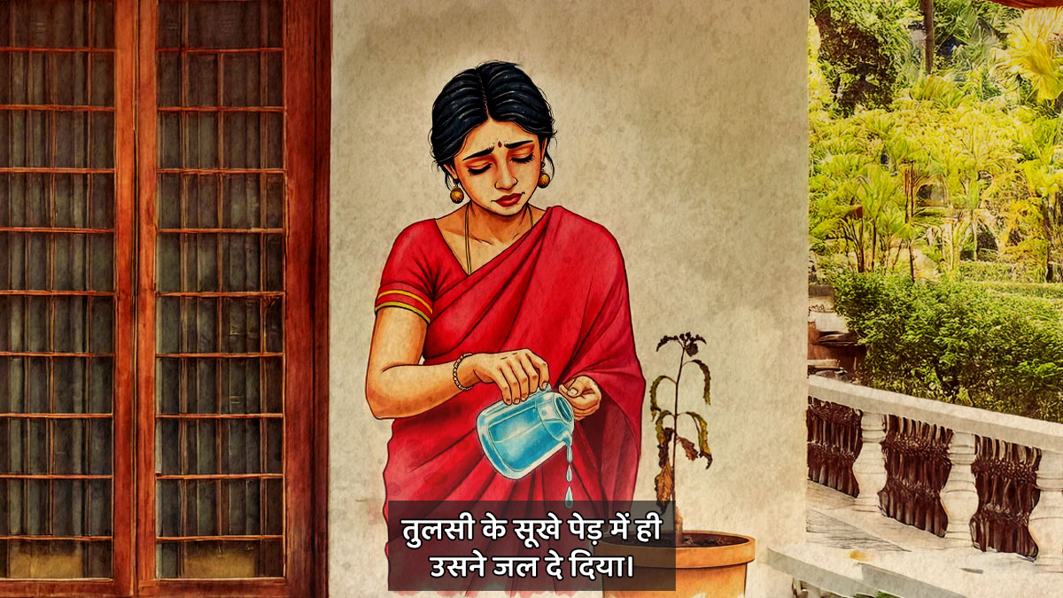 haunted sasural horror story part one tulsi plant