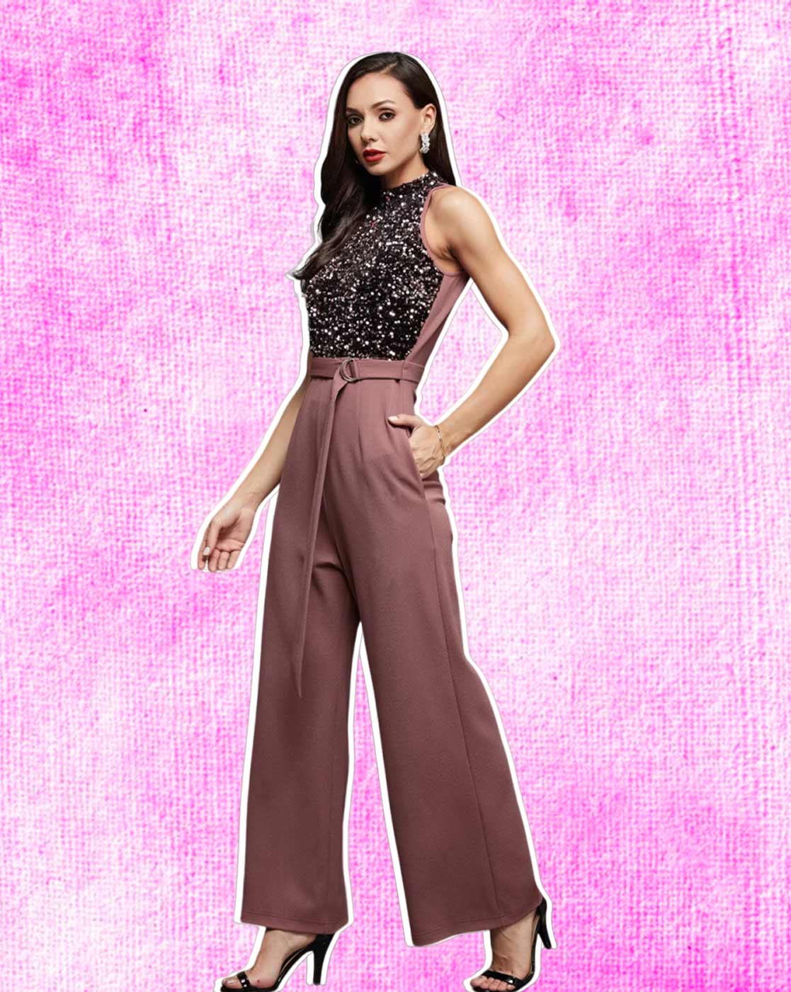 stylish jumpsuit ideas for office new year party (2)