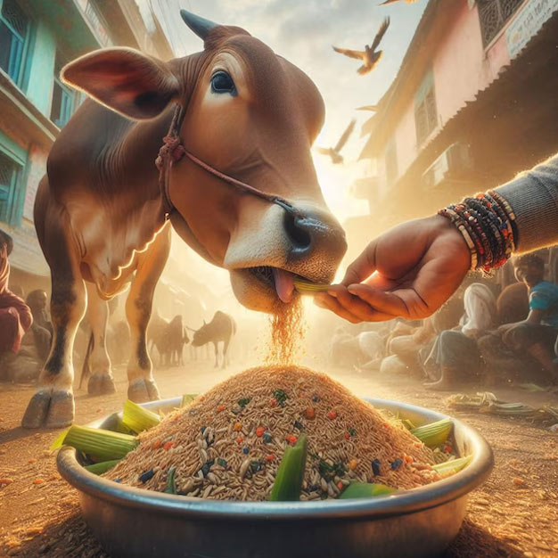 feedig cow remedy for early wedding