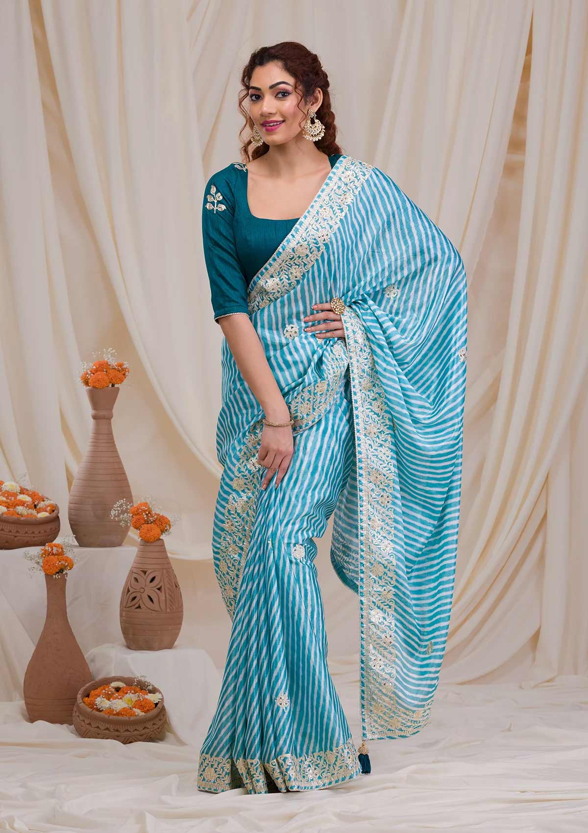 Leheriya saree (2)