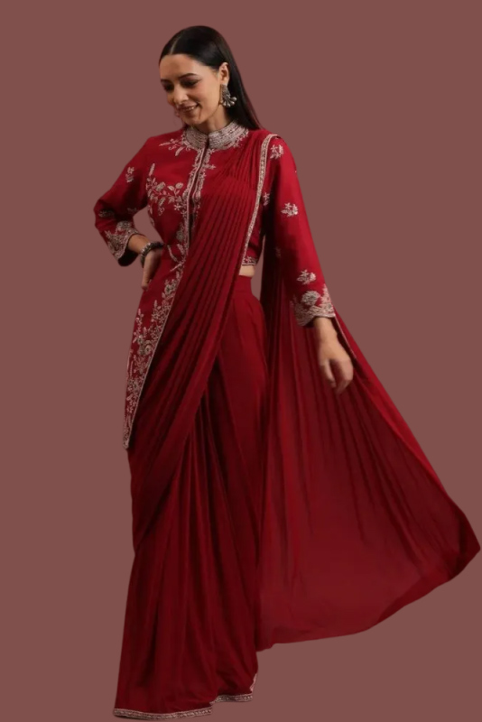 modern jacket blouse designs