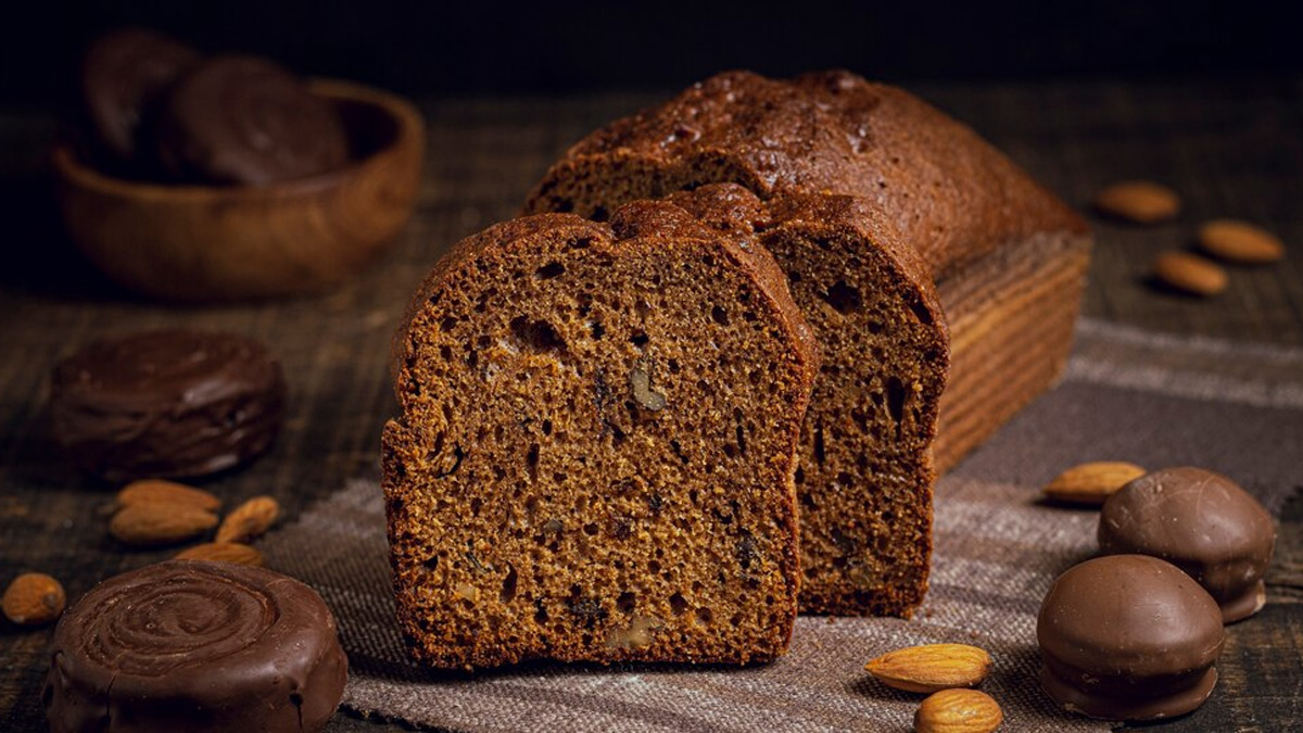 eggless almond bread