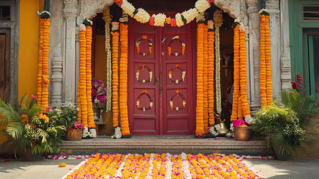 Wedding Home Door Decoration शादी वाले घर के दरवाजों को ऐसे करें