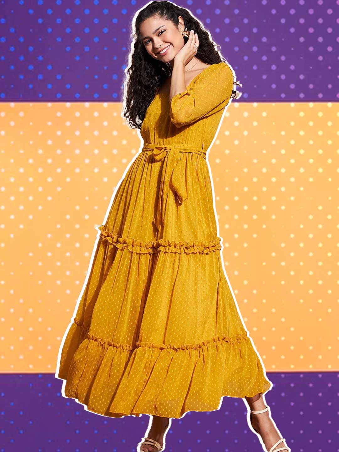 ruffle dresses for christmas party (4)