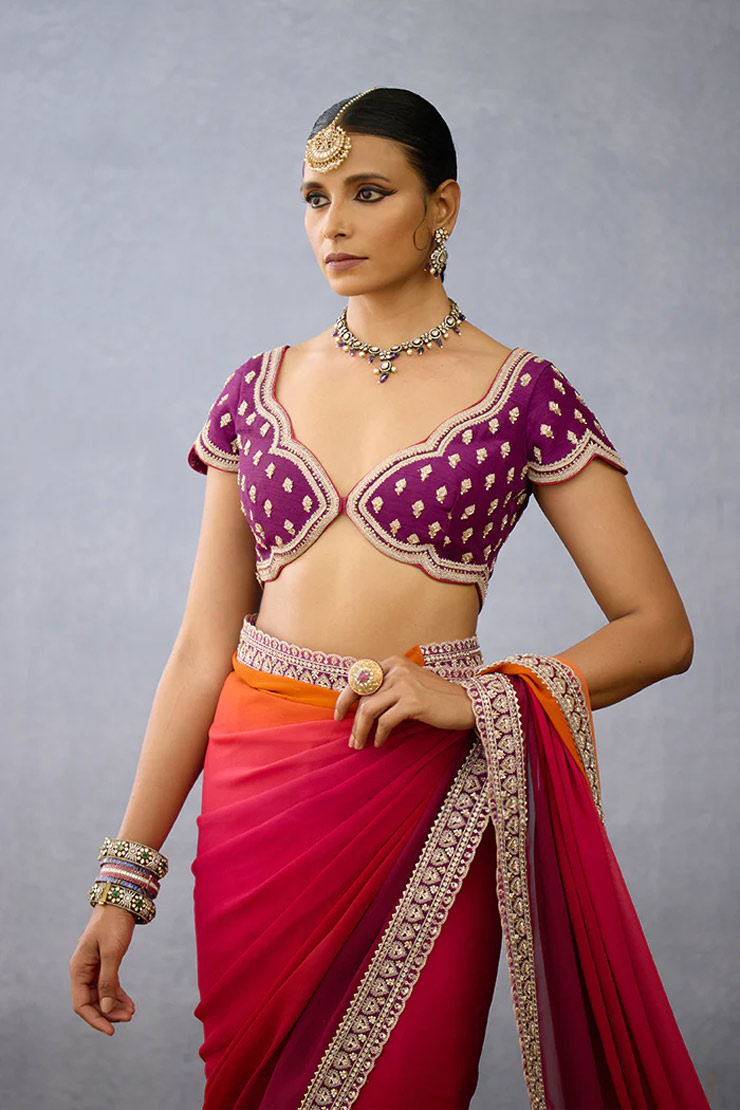 Embrodery work blouse