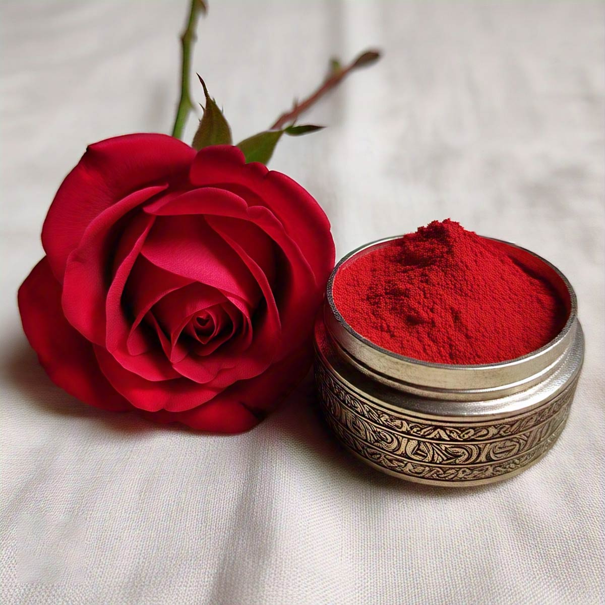 How to apply vermilion