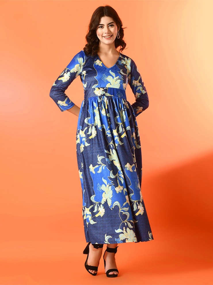 velvet dress for christmas party (2)