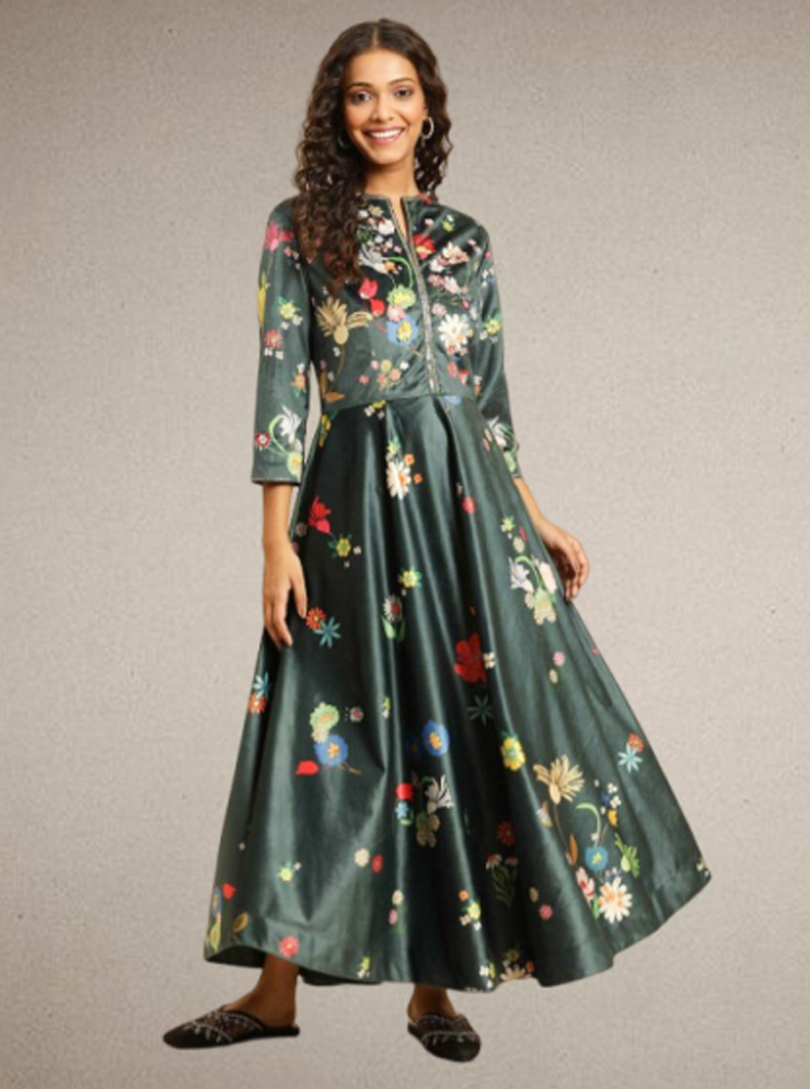 velvet dress for christmas party (3)