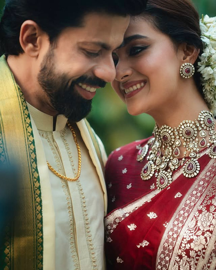 keerthy suresh antony thattil wedding photos6