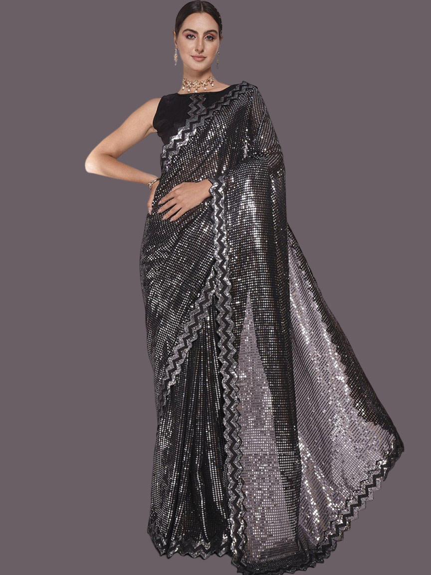 chiffon saree latest designs (5)