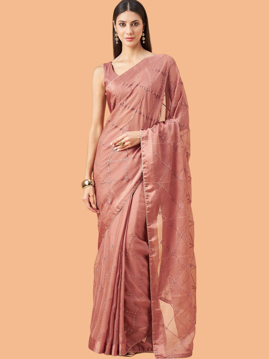 chiffon saree latest designs (6)