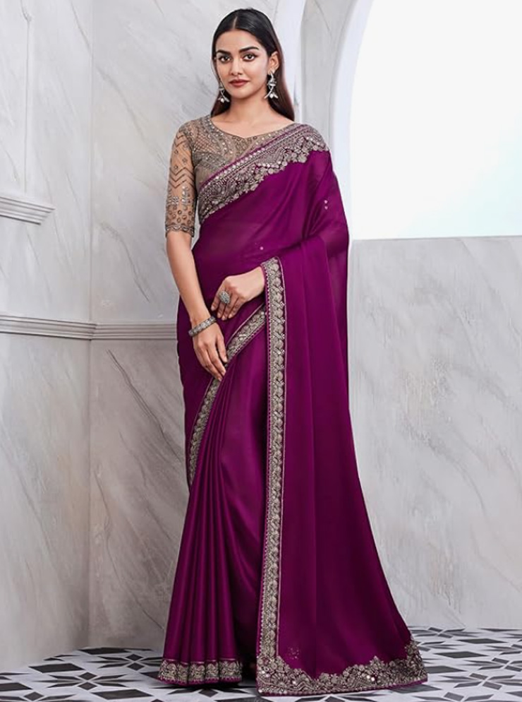 embellished saree designs (4)