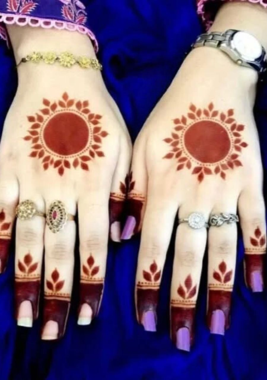 chakra mehndi designs