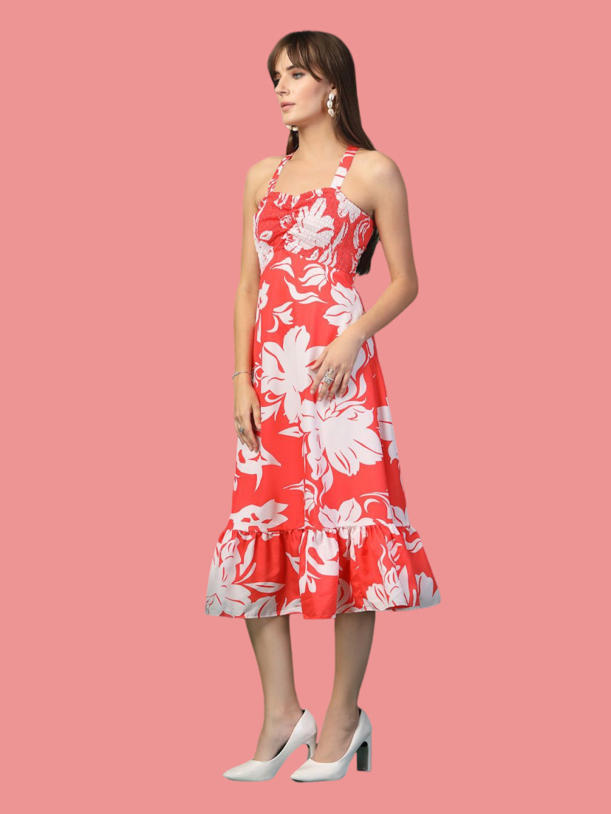 floral print dress (2)