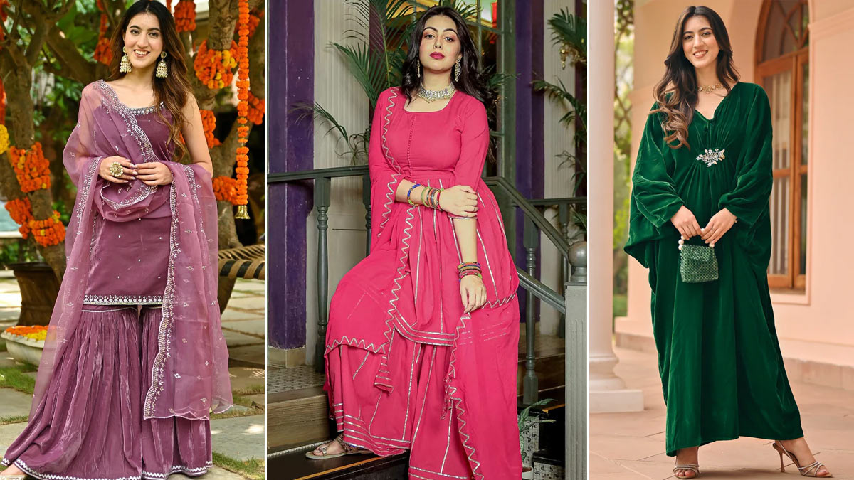 Ethnic Wear Outfits: शादी सीजन के लिए खरीदें ये एथनिक वियर आउटफिट, लुक देख  हर कोई करेगा तारीफ | best ethnic wear outfit designs for women in wedding  season | HerZindagi