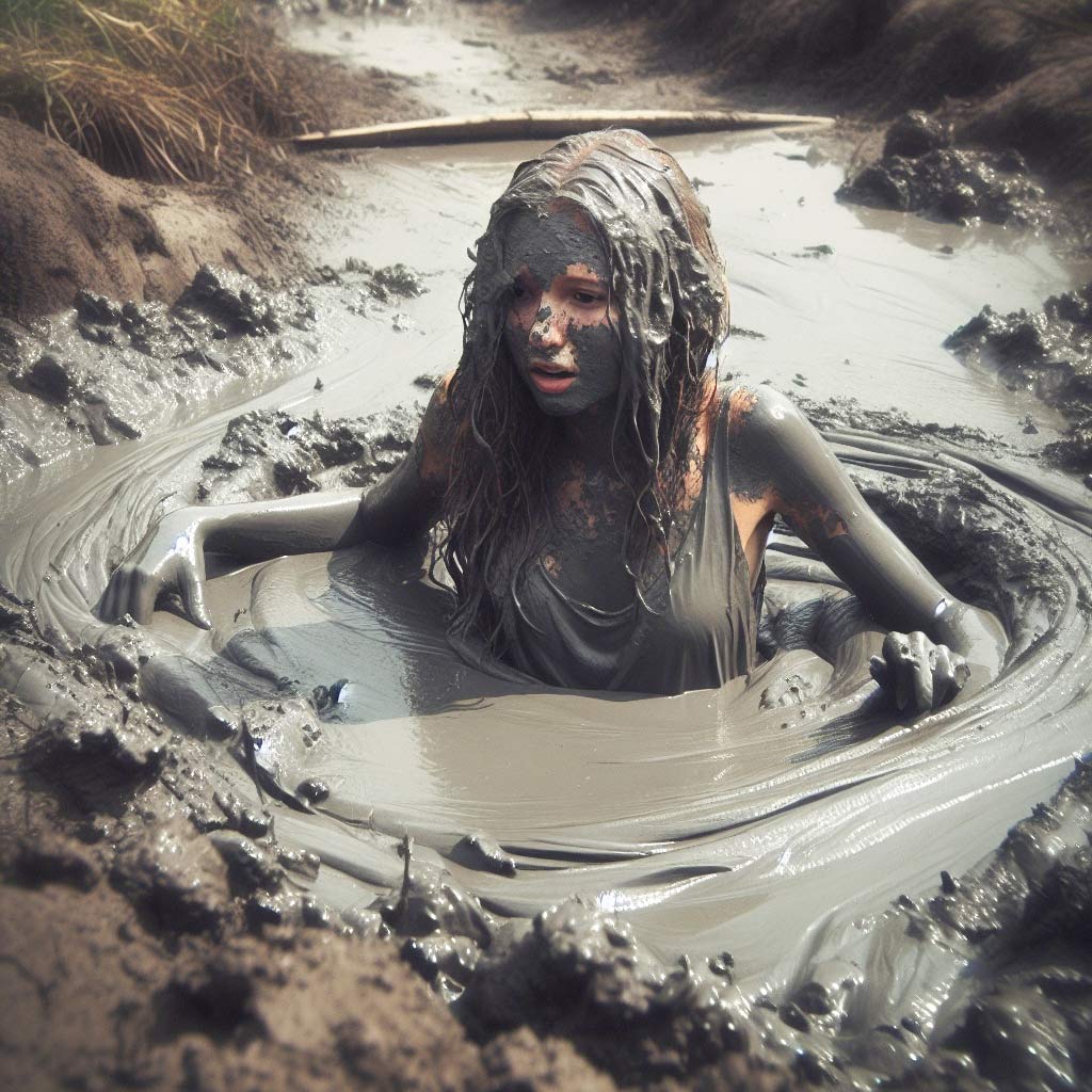 seeing yourself in mud