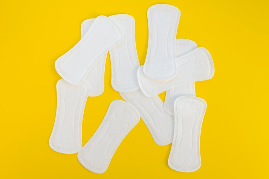 disposable pads used by men once