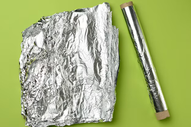 prevent aluminum foil from tearing