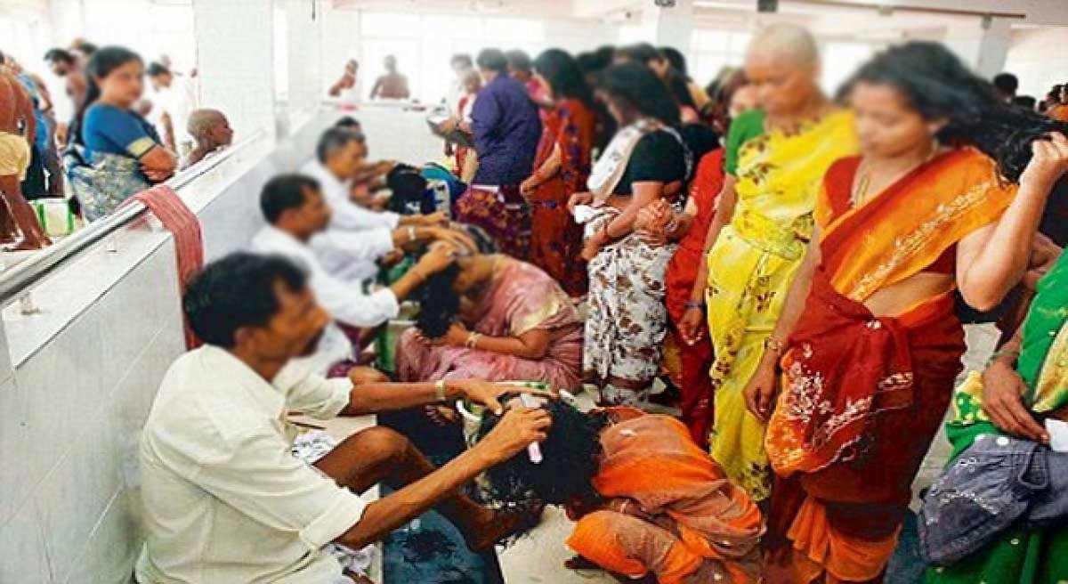 hair donations of tirupati balaji