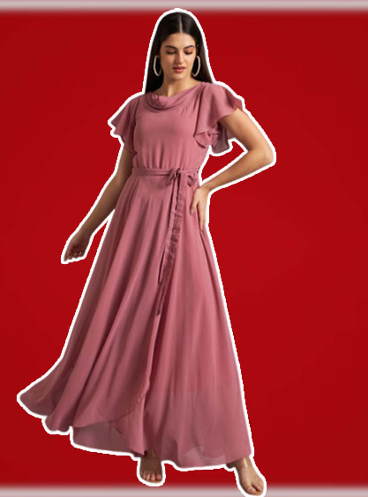 cowl neck designs dresses (5)