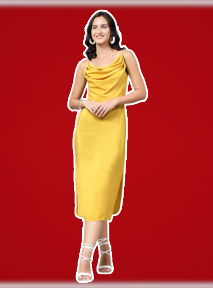 cowl neck designs dresses