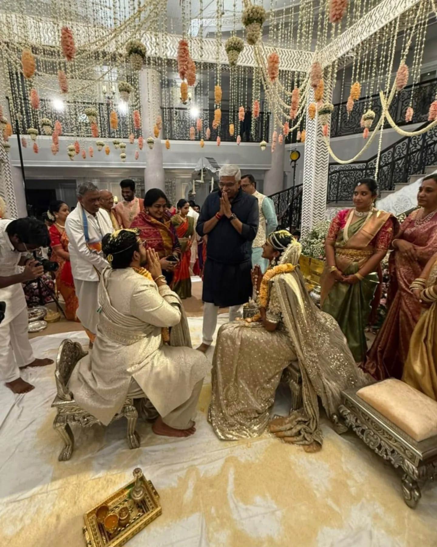 Pv sindhu wedding look