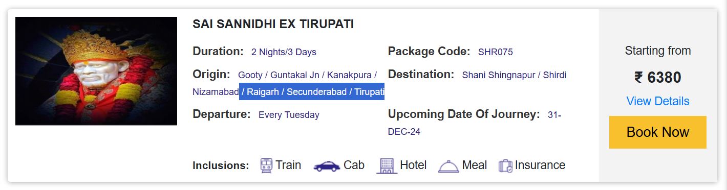 new year 2024 temples tour packages in irctc2