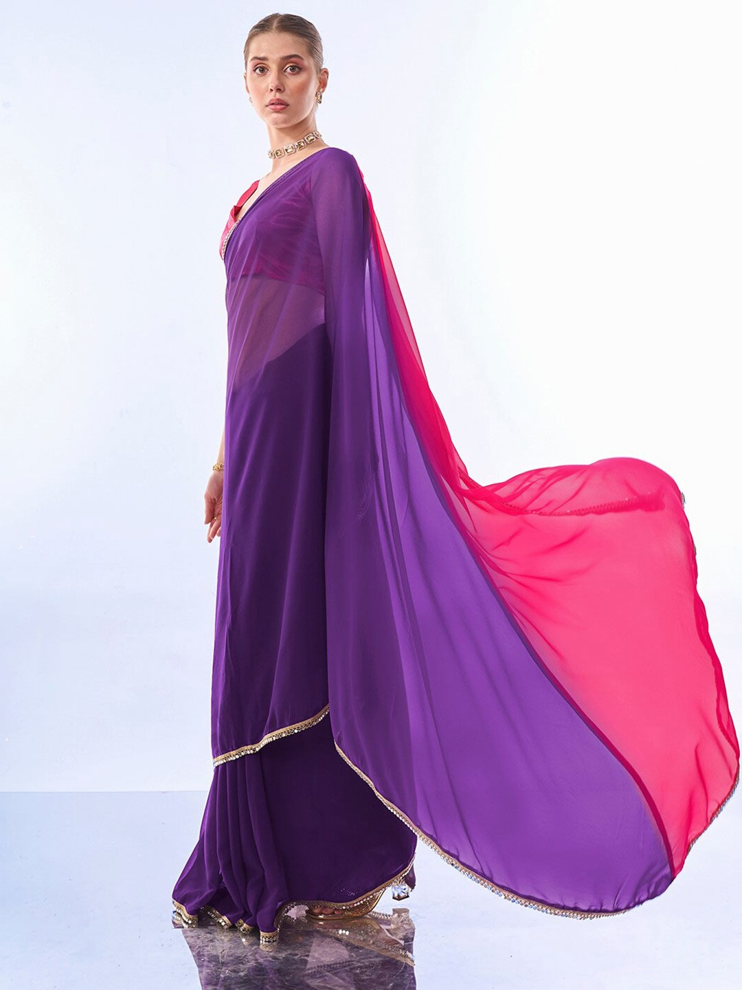 Double shade saree (3)