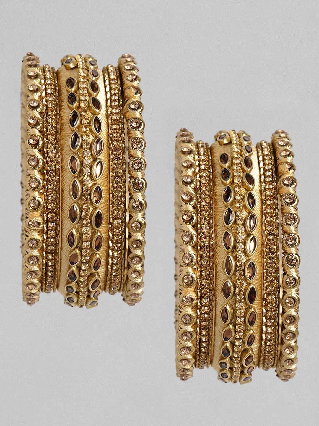 Golden bangles (2)