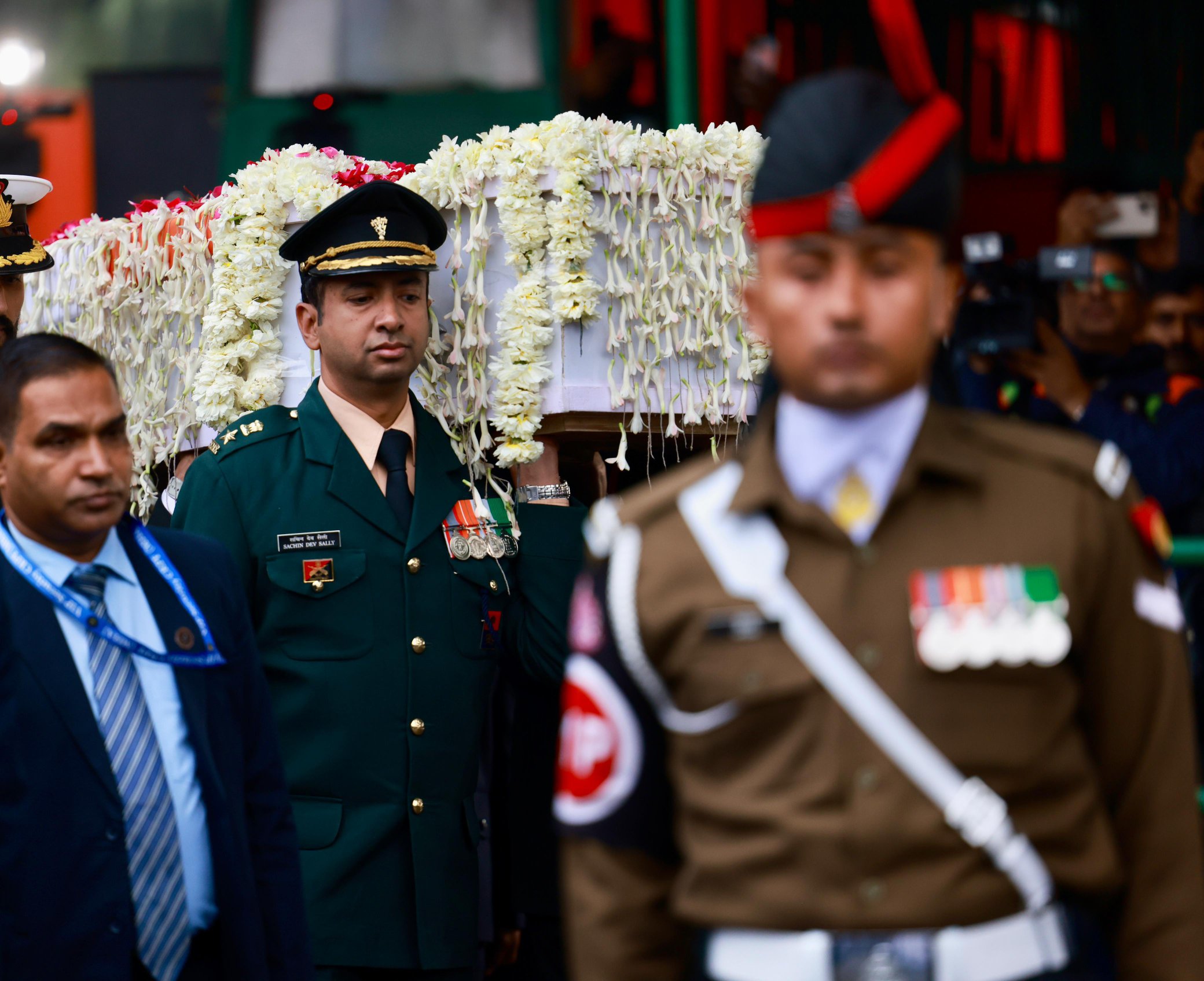 Manmohan Singh Funeral last ride