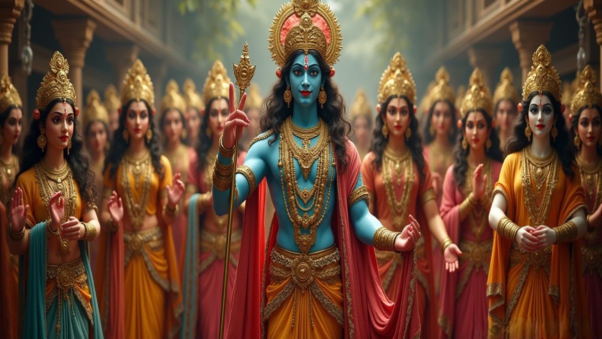 kab hui thi shri krishna ki patniyo ki mrityu