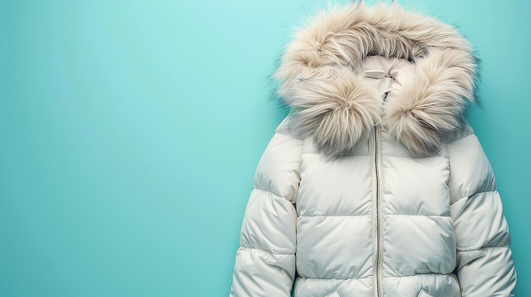 white winter jacket cleaning tips