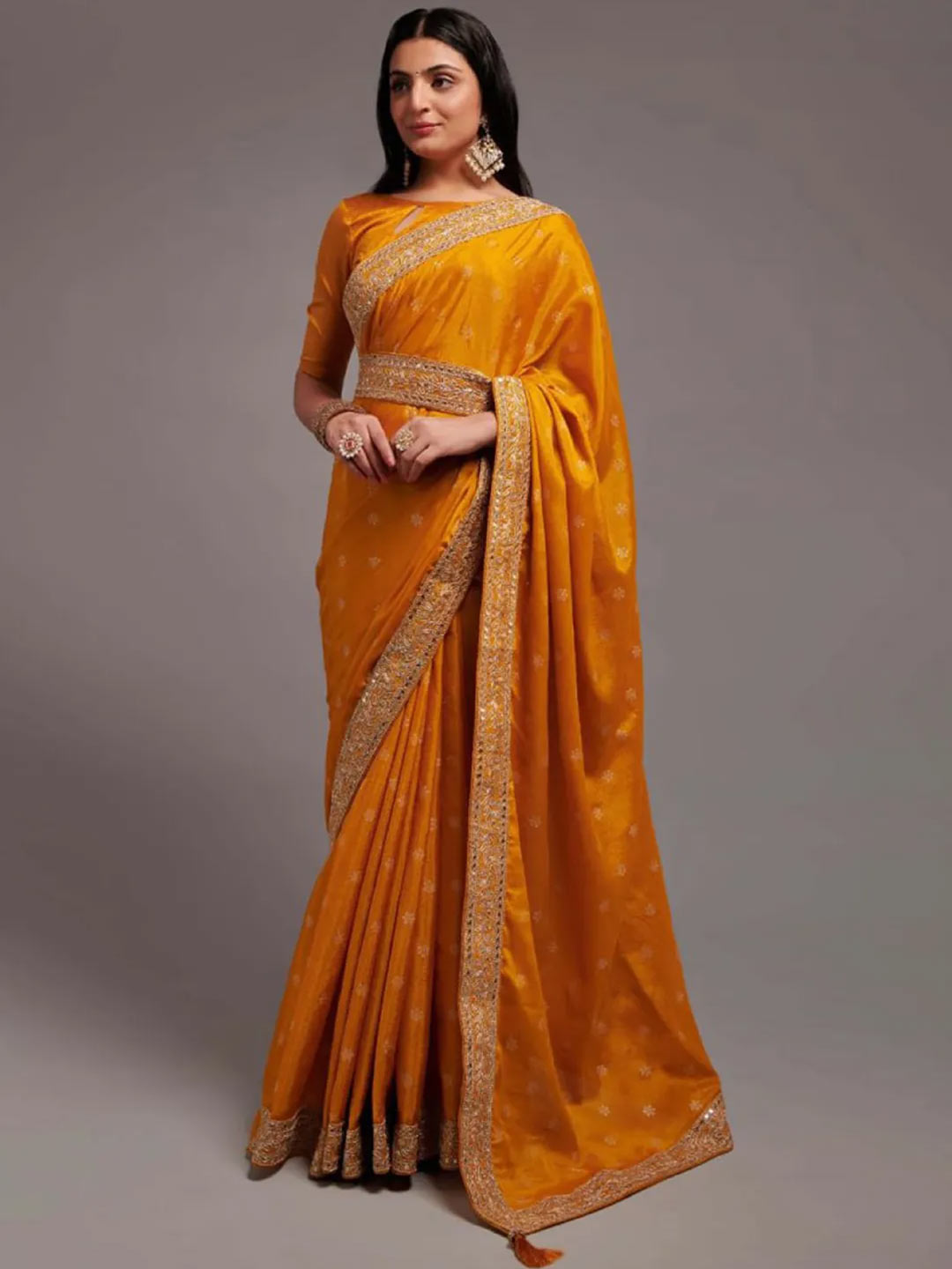 zari work saree new designs (3)