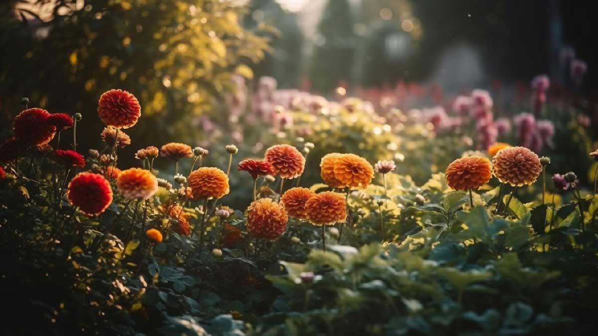 marigold flower plant