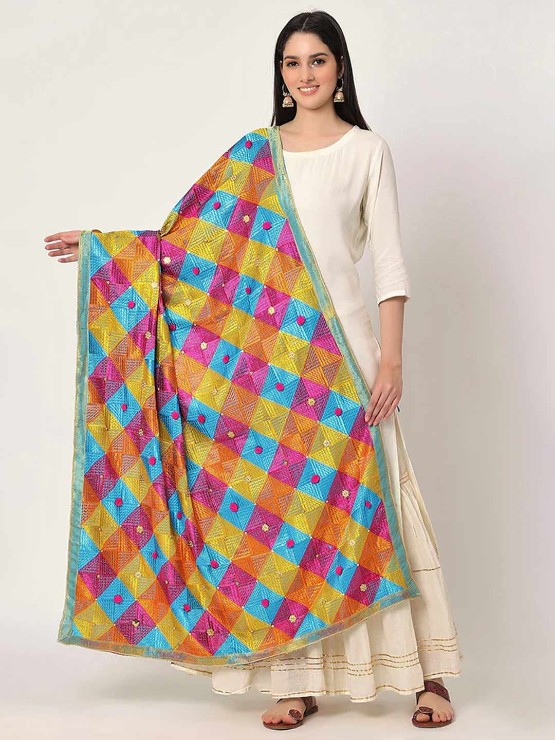 phulkari dupatta new designs (6)